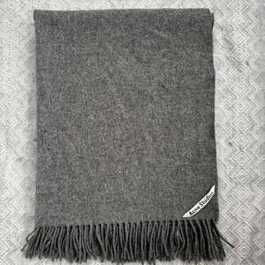 Acne Studios Canada Scarf in Grey Melange